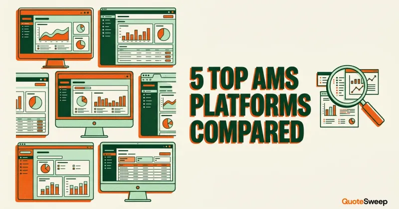 AMS Comparison 2026: Best Agency Management Systems – QuoteSweep blog cover
