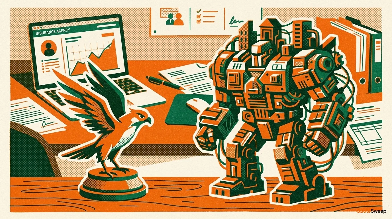 HawkSoft vs Applied Epic AMS Comparison — QuoteSweep blog cover