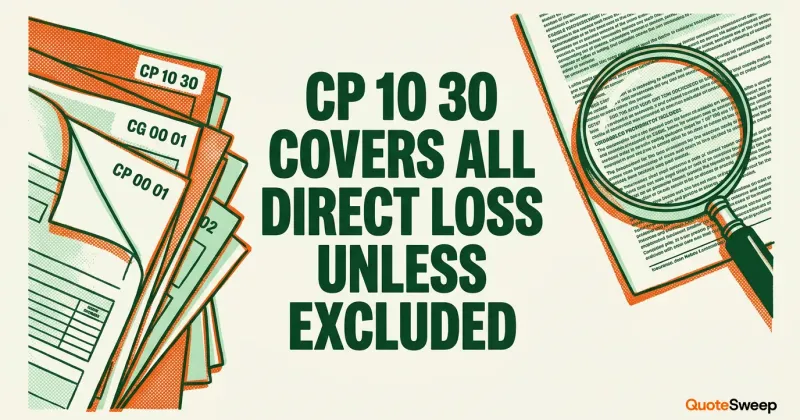 ISO Commercial Lines Forms Explained – QuoteSweep blog cover