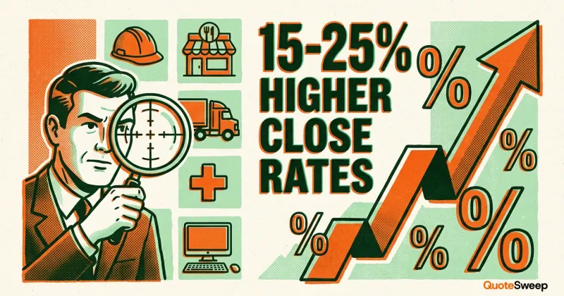 How to Niche Your Insurance Agency — QuoteSweep blog cover